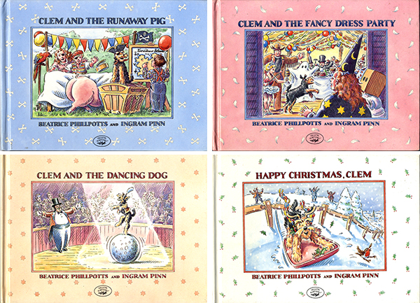 1987年に発行された、クレムを主人公にした絵本たち